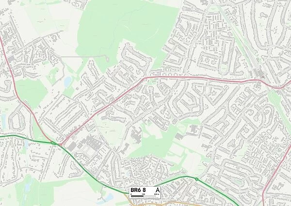 Bromley BR6 8 Map