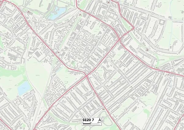 Bromley SE20 7 Map