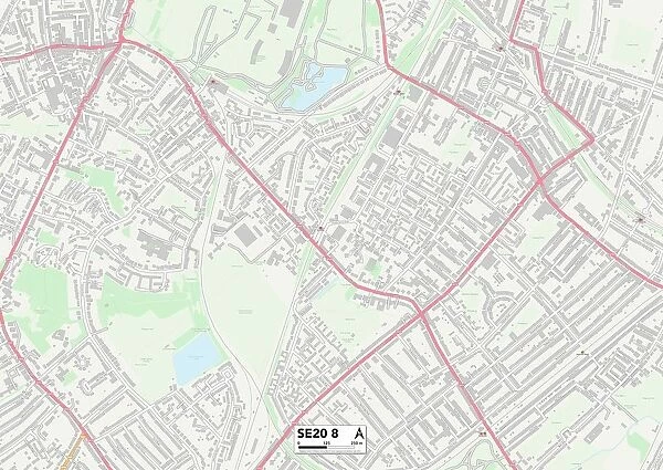 Bromley SE20 8 Map