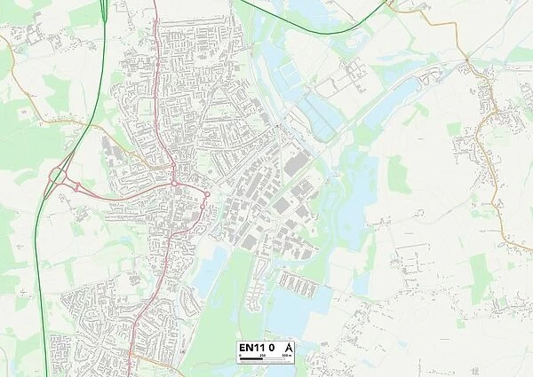 Broxbourne EN11 0 Map