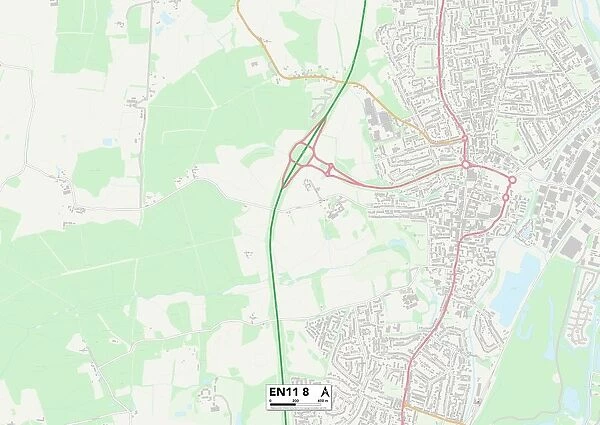 Broxbourne EN11 8 Map