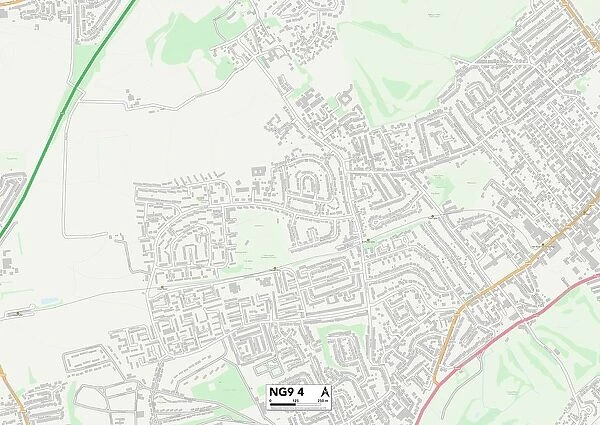 Broxtowe NG9 4 Map