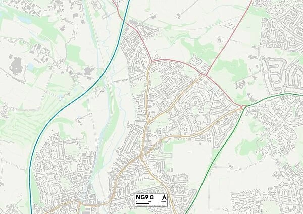 Broxtowe NG9 8 Map