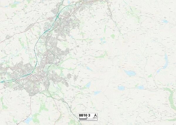 Burnley BB10 3 Map
