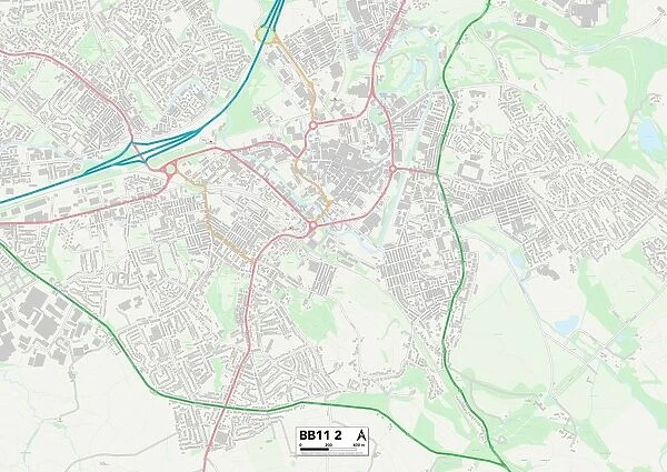 Burnley BB11 2 Map