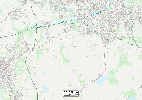 Burnley BB11 5 Map