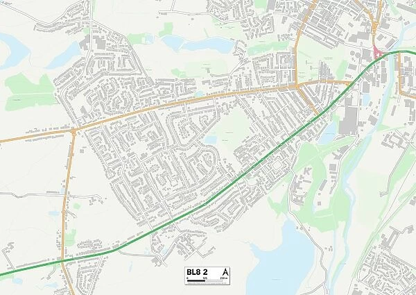 Bury BL8 2 Map
