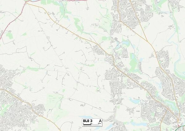 Bury BL8 3 Map
