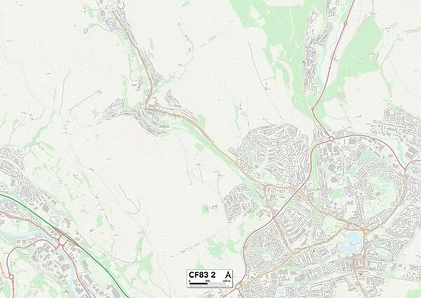 Caerphilly CF83 2 Map