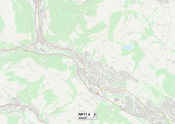 Caerphilly NP11 6 Map