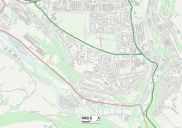 Calderdale HX3 0 Map
