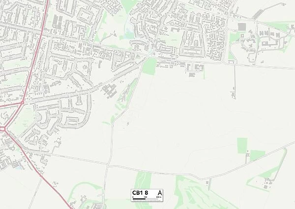 Cambridge CB1 8 Map