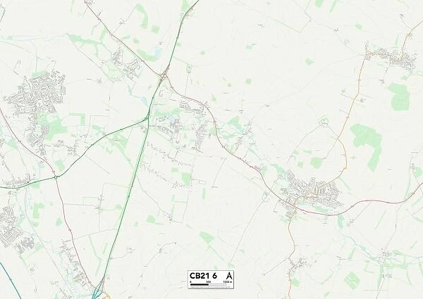 Cambridge CB21 6 Map