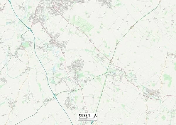 Cambridge CB22 3 Map