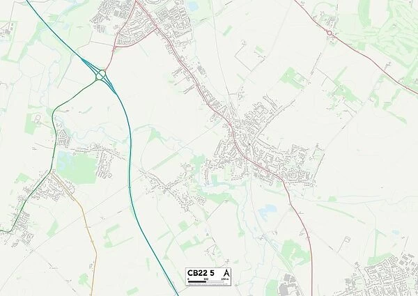Cambridge CB22 5 Map