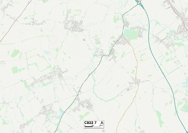 Cambridge CB22 7 Map