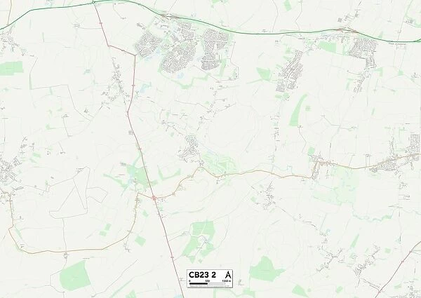Cambridge CB23 2 Map