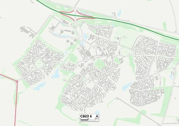 Cambridge CB23 6 Map