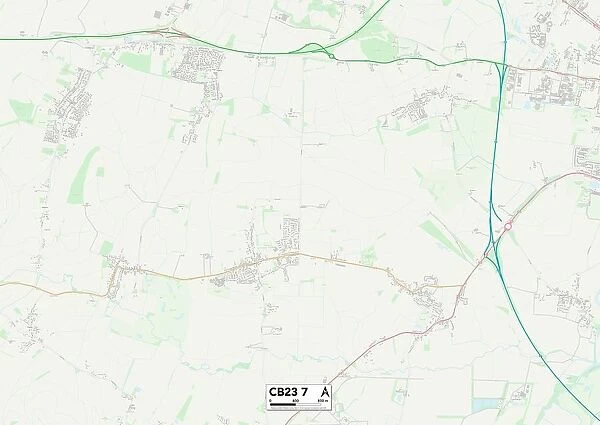 Cambridge CB23 7 Map