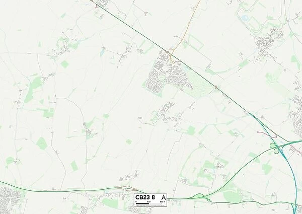Cambridge CB23 8 Map
