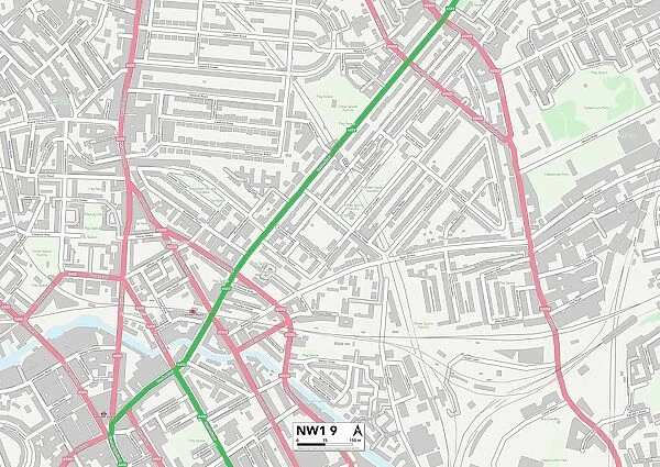 Camden NW1 9 Map