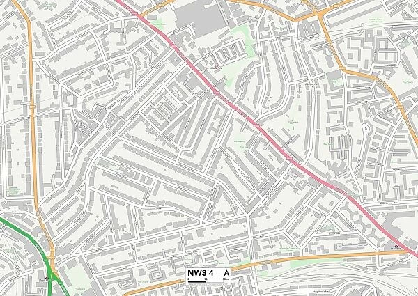Camden NW3 4 Map