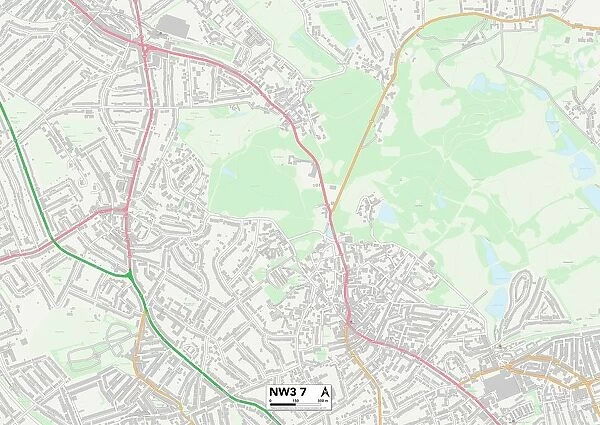 Camden NW3 7 Map