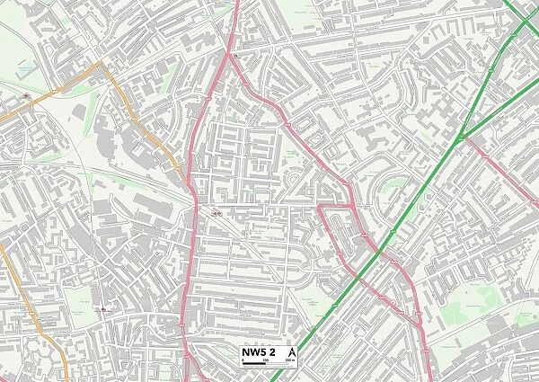 Camden NW5 2 Map