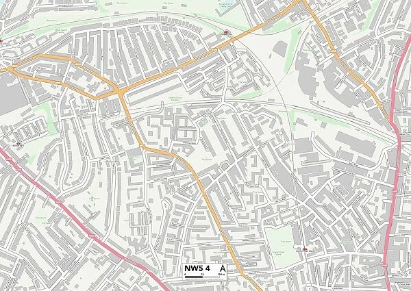 Camden NW5 4 Map