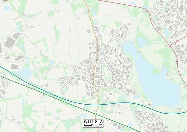 Cannock Chase WS11 9 Map