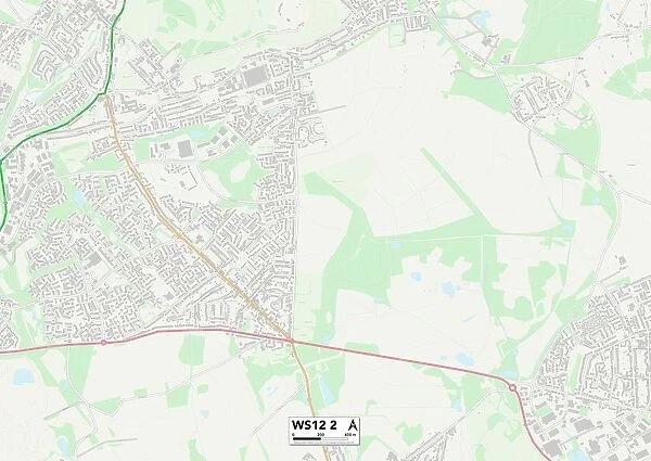 Cannock Chase WS12 2 Map