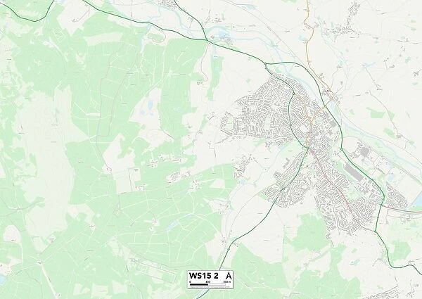 Cannock Chase WS15 2 Map