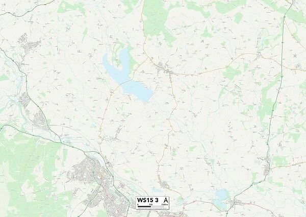 Cannock Chase WS15 3 Map