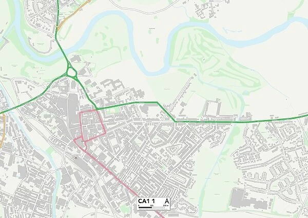 Carlisle CA1 1 Map