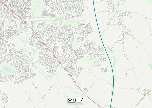 Carlisle CA1 3 Map