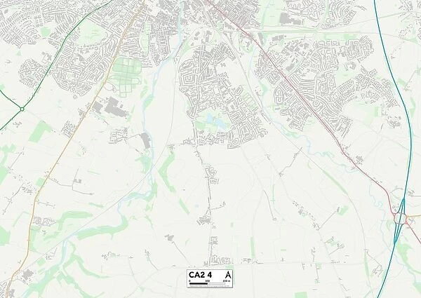 Carlisle CA2 4 Map