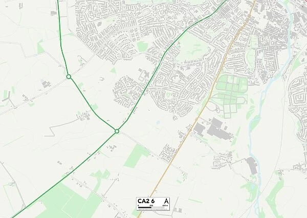 Carlisle CA2 6 Map