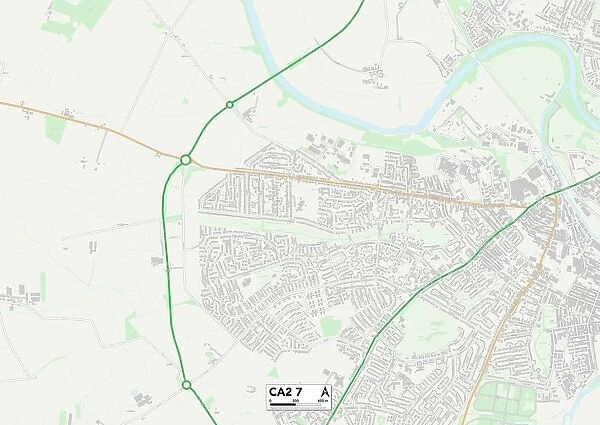 Carlisle CA2 7 Map