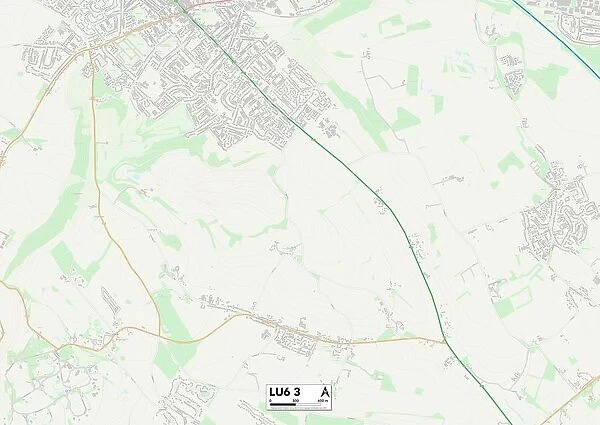 Central Bedfordshire LU6 3 Map