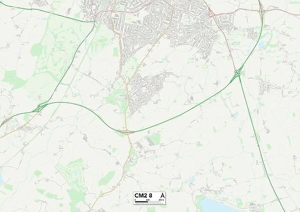 Chelmsford CM2 8 Map