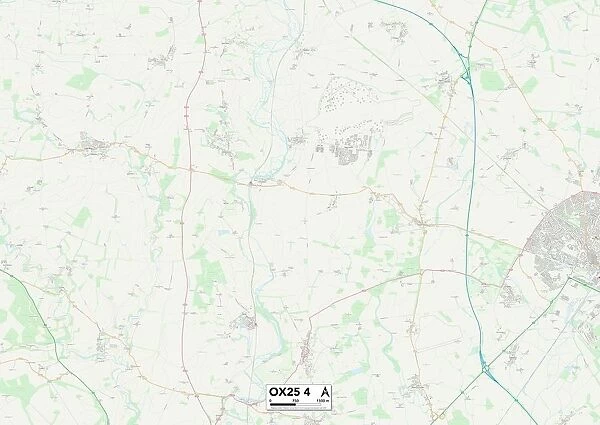 Cherwell OX25 4 Map