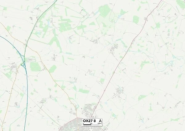 Cherwell OX27 8 Map