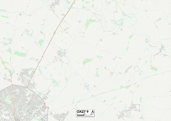 Cherwell OX27 9 Map