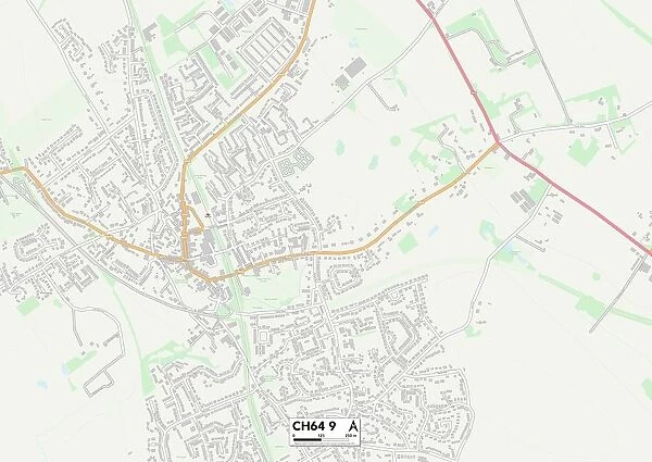 Cheshire West and Chester CH64 9 Map