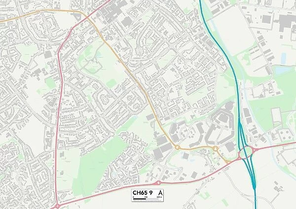 Cheshire West and Chester CH65 9 Map