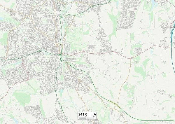 Chesterfield S41 0 Map