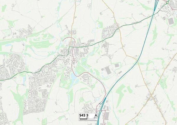 Chesterfield S43 3 Map