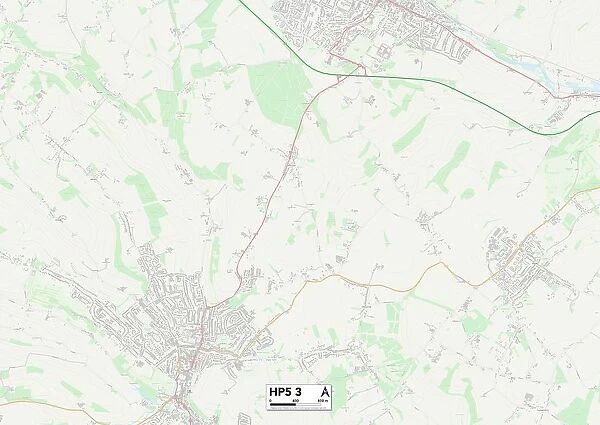 Chiltern HP5 3 Map