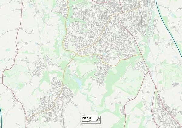 Chorley PR7 3 Map