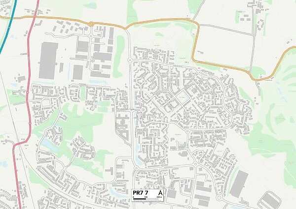 Chorley PR7 7 Map